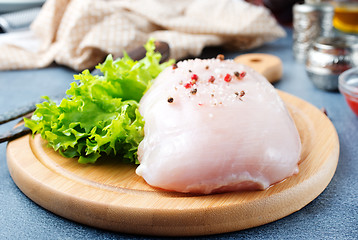 Image showing chicken fillet