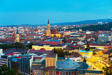 Image showing Cluj-Napoka cityscape. Romania