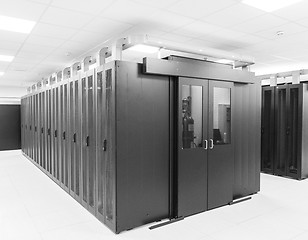 Image showing modern server room