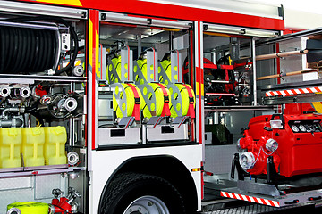 Image showing Rescue vehicle equipment