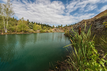 Image showing Blue lake in Altai