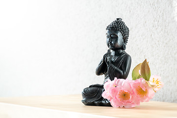 Image showing buddha statue sign for peace and wisdom