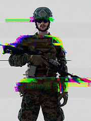 Image showing soldier glitch