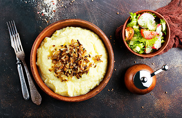 Image showing mashed potato