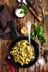 Image showing fried zucchini