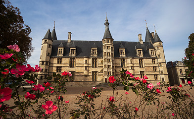 Image showing Ducal palace in Nevers city