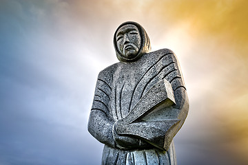 Image showing Caduan - Kaduan statue in Brittany Valley of the Saints