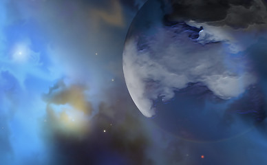 Image showing Frozen Marble World