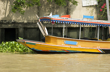 Image showing River boat in Bangkok