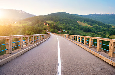 Image showing Bridge Over River