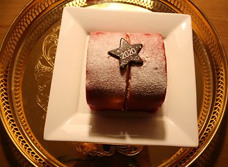 Image showing Pastry for the new year 2020