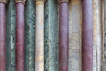 Image showing Marble Pillars