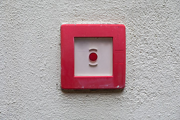 Image showing Fire Alarm Button