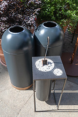 Image showing Ashtray Sand Bins