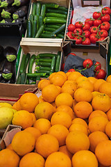 Image showing Bunch of Oranges