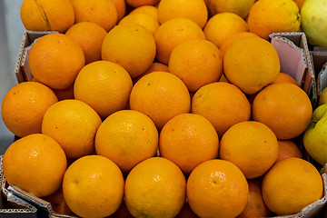 Image showing Oranges Crate