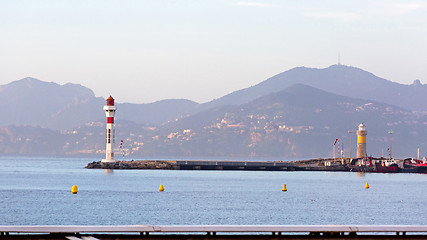 Image showing Lighthouse Cannes France