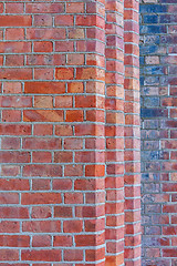 Image showing Brick Wall Corner