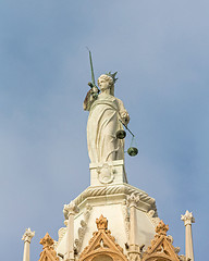 Image showing Lady Justice