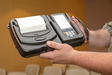 Image showing Mobile Bar Code Printer