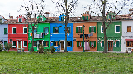 Image showing Colourful Houses Park