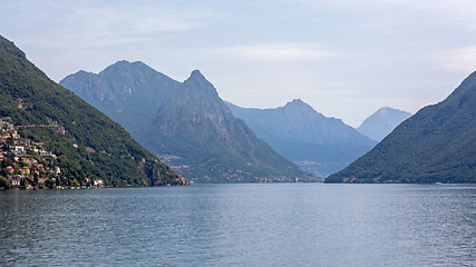 Image showing Lugano Lake