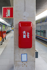 Image showing Fire Extinguisher Box