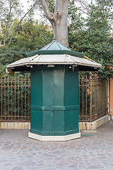 Image showing Closed Kiosk