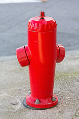 Image showing Red Fire Hydrant