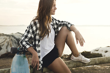 Image showing Skater Girl