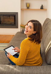 Image showing Working at home