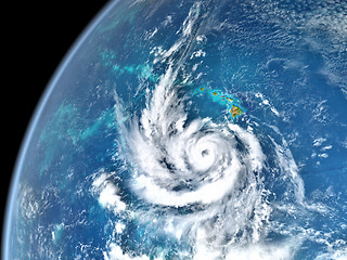 Image showing Hurricane in Hawaii