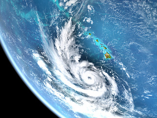 Image showing Hurricane Lane 2018