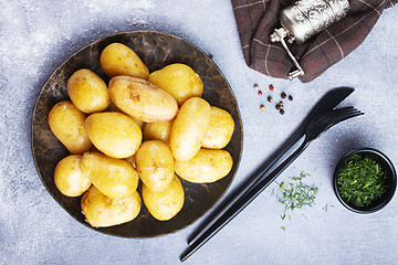 Image showing boiled potato