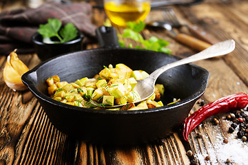 Image showing fried zucchini