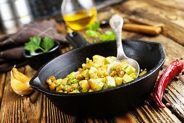 Image showing fried zucchini