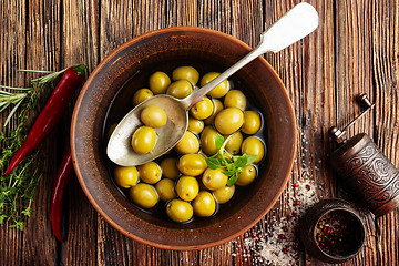 Image showing olives