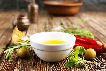 Image showing olive oil