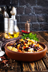 Image showing chilli corn carne