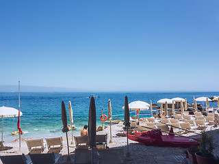 Image showing beach at Sicily Italy