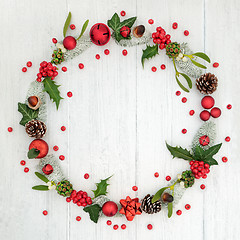 Image showing Christmaas Wreath Decoration 