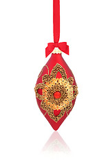 Image showing Christmas Tree Bauble Decoration