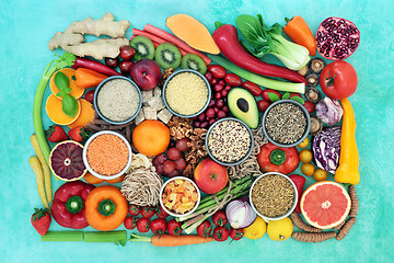 Image showing Healthy Super Food Collection