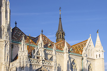Image showing The Matthias Church in Budapest Hungary Europe