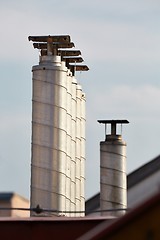 Image showing Roofs and chimneys