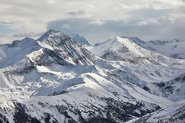 Image showing Mountains in the Alps