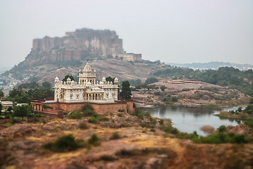 Image showing Jaswant Thada is a cenotaph located in Jodhpur, in the Indian st