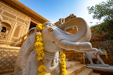 Image showing Laxminath temple of Jaisalmer, dedicated to the worship of the g