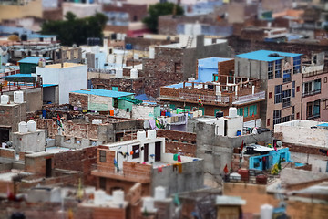 Image showing Tilt shift lens - Jodhpur ( Also blue city) is the second-larges