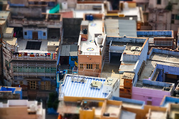 Image showing Tilt shift lens - Jodhpur ( Also blue city) is the second-larges